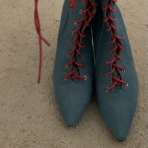 Brand new Never worn Denim knee high boots